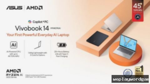 ASUS Vivobook 14 M1407: Laptop AI Kencang, Harga Ramah Kantong